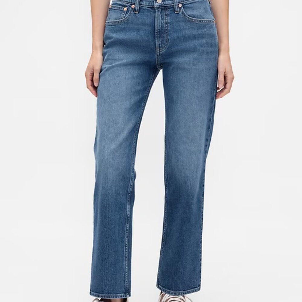 GAP Classic Straight Mid Rise Jeans Size 28 / 6P